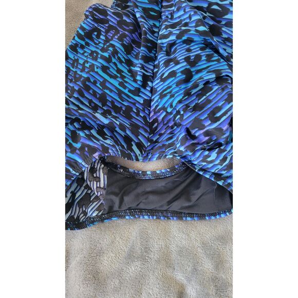 Miraclesuit Blue Leopard Cheetah Animal Print Swimsuit One Piece - Picture 3 of 4